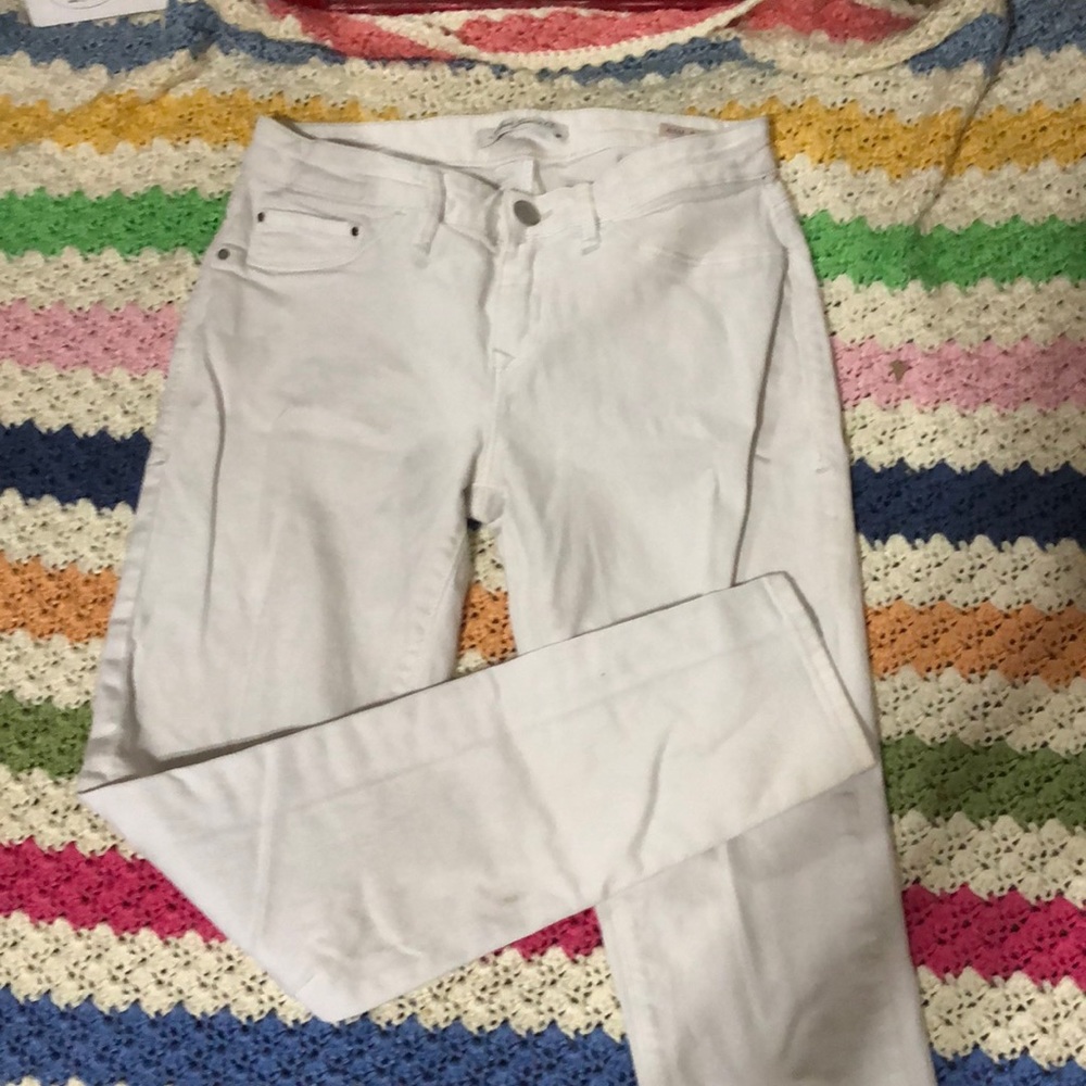 White jeans
